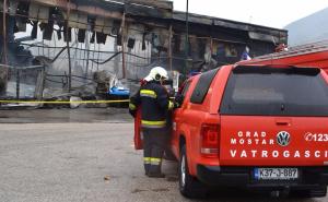 Mostarski Bingo izgorio zbog kvara na produžnom kabelu